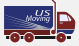 A red and blue truck with US moving Logo, car shipping, Auto transport, Pick a mover, Packing guide, Best Moving Companies, moving insurance, moving out, packing glossary, office movers, not to pack, moving yourself, moving with pets, moving with kids, moving with family, moving weeks, preparing your vehicle